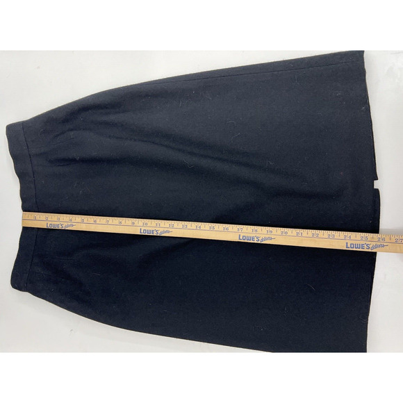 Womens Radcliffe Black Wool Skirt Size Unknown - Picture 11 of 12